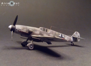 Bf 109 G-2 Zentrale MG 151/20 & 2 x Flügel Waffengondeln Umbausatz 1/72